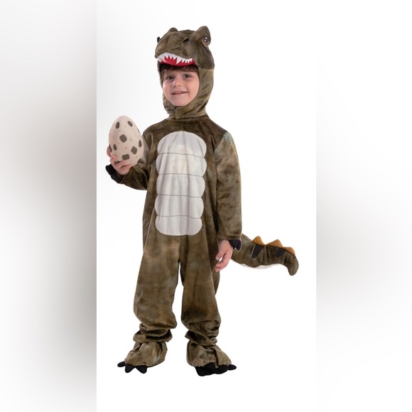 Spooktacular Creations Child Unisex T-rex Realistic Costume (12-18M) - Picture 2 of 3